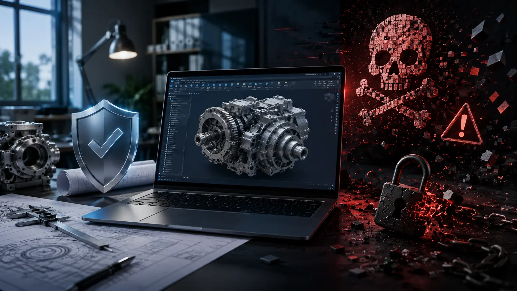 Kenapa Harus Pakai Software CAD Original? Pahami Risiko Fatal Software Bajakan